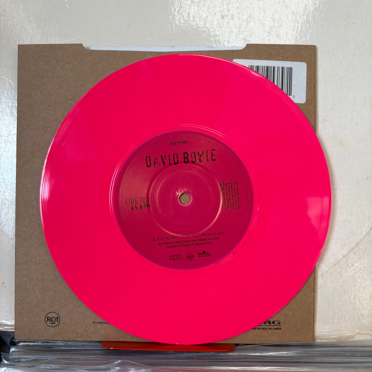 David Bowie - Hallo Spaceboy Pink Vinyl