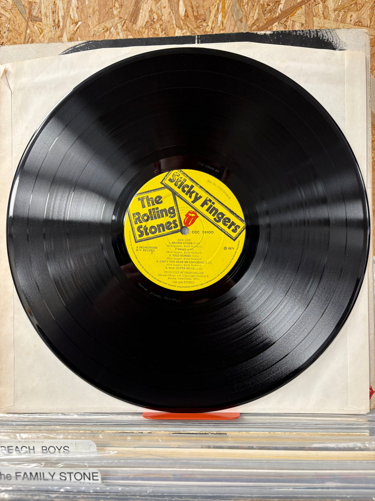 The Rolling Stones - Sticky Fingers - 1st Press - VINYL