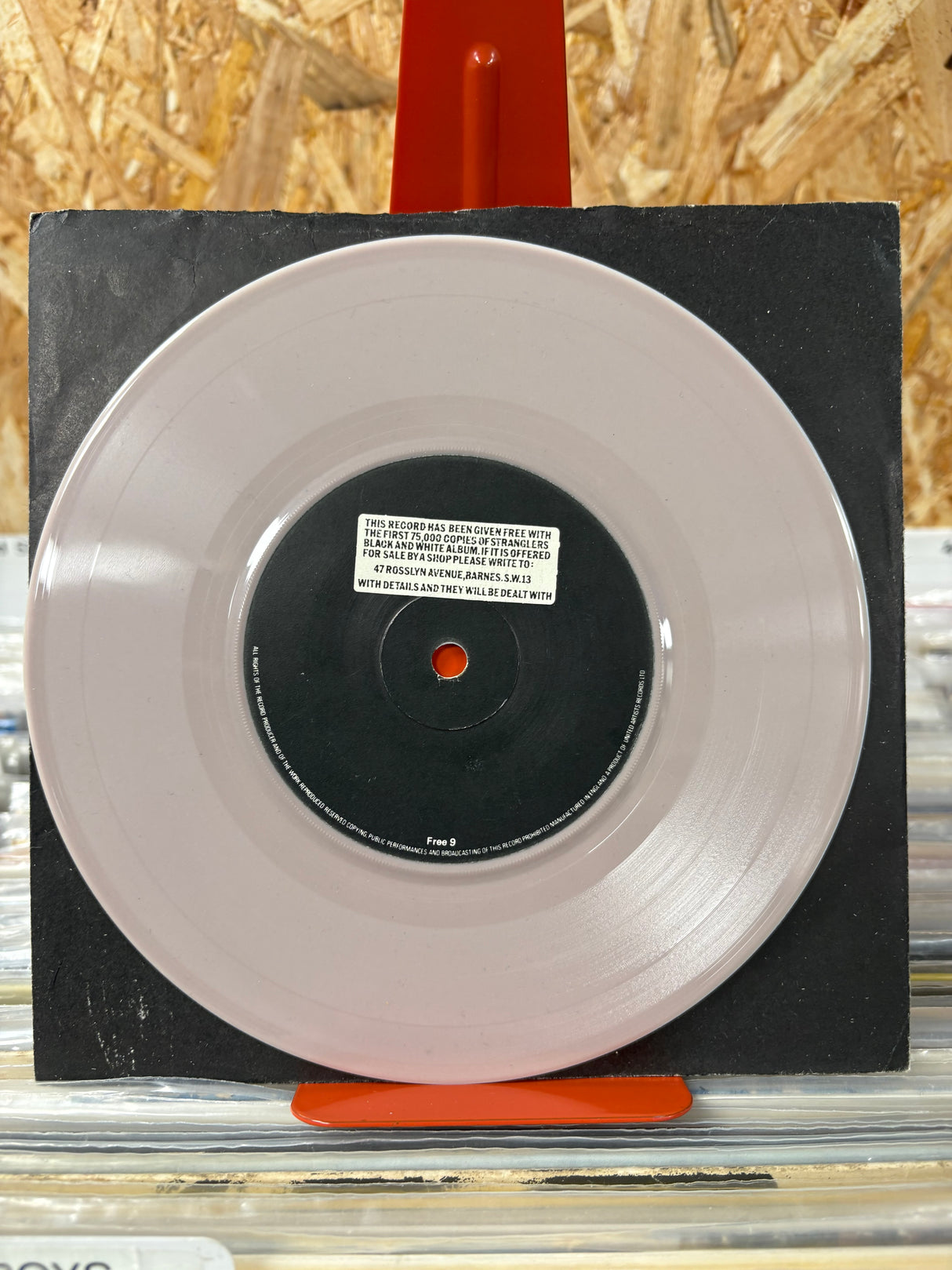 The Stranglers - Black and White w/ the 7" Single - VINYL