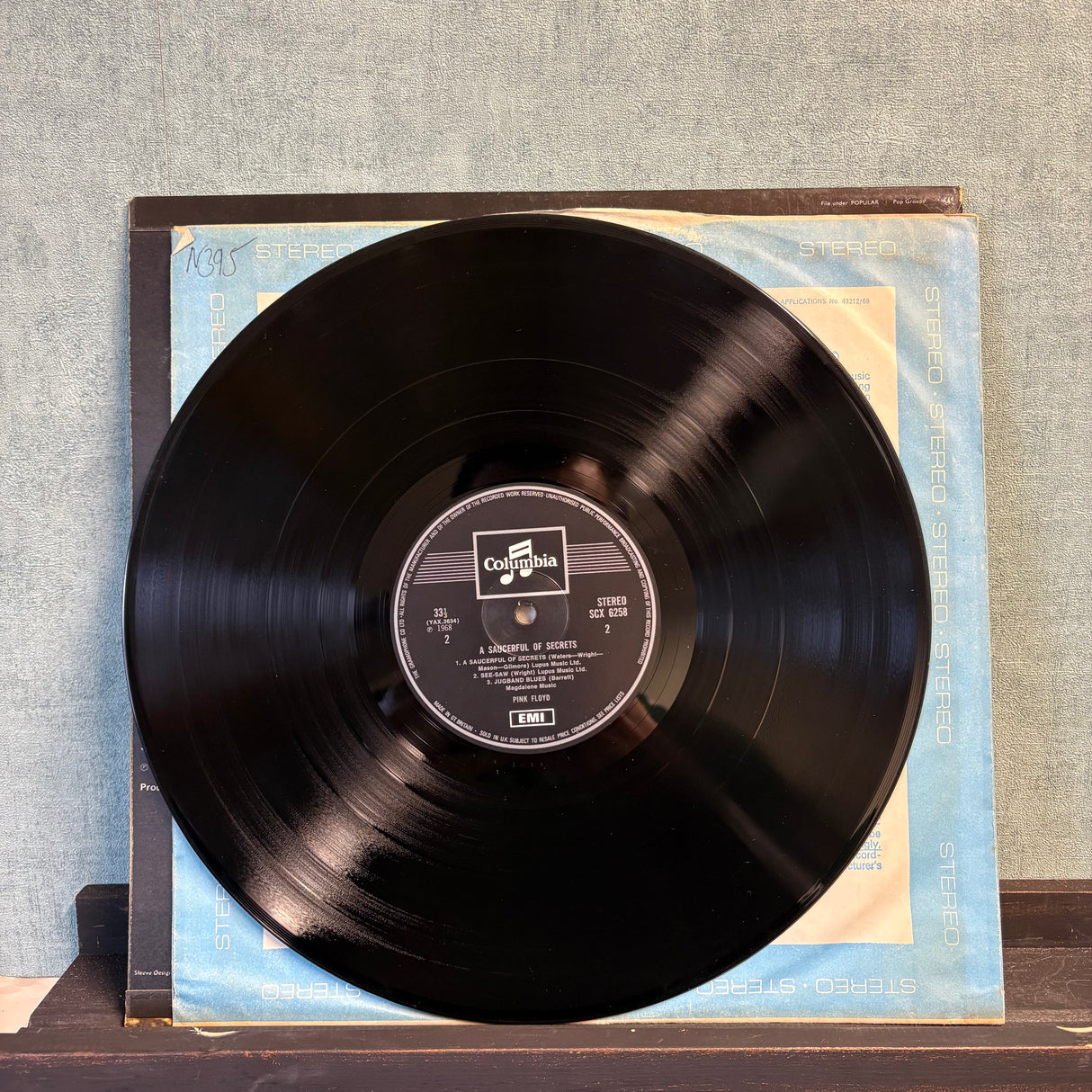 Pink Floyd - Sauceful Of Secrets - 2nd Press One Box EMI Label - VINYL