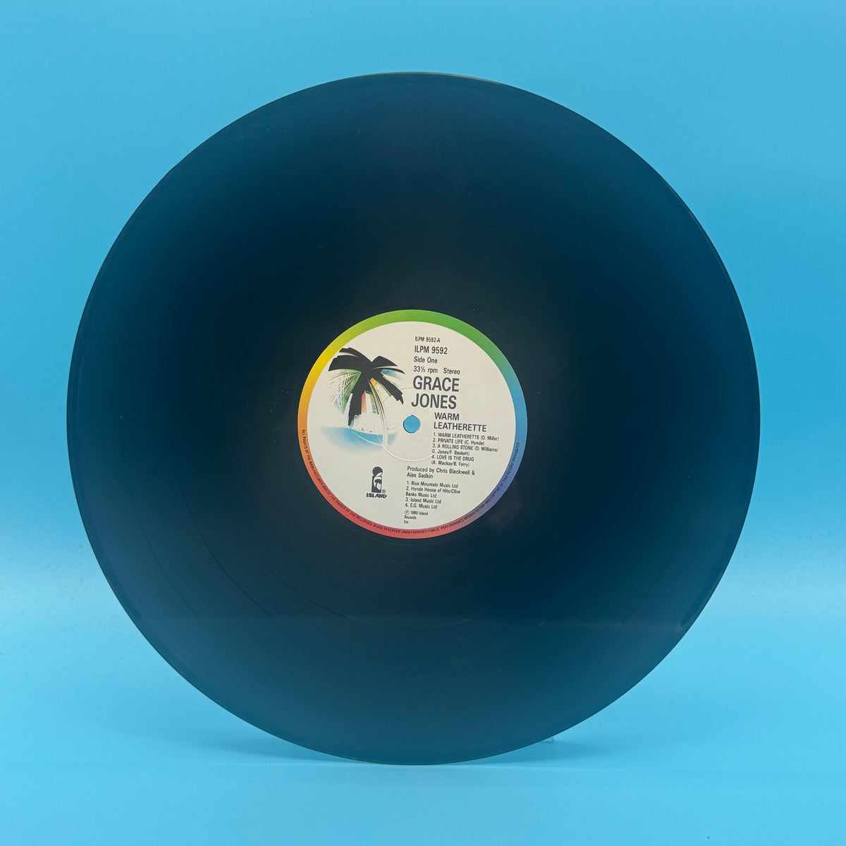 Grace Jones - Warm Leatherette Vinyl