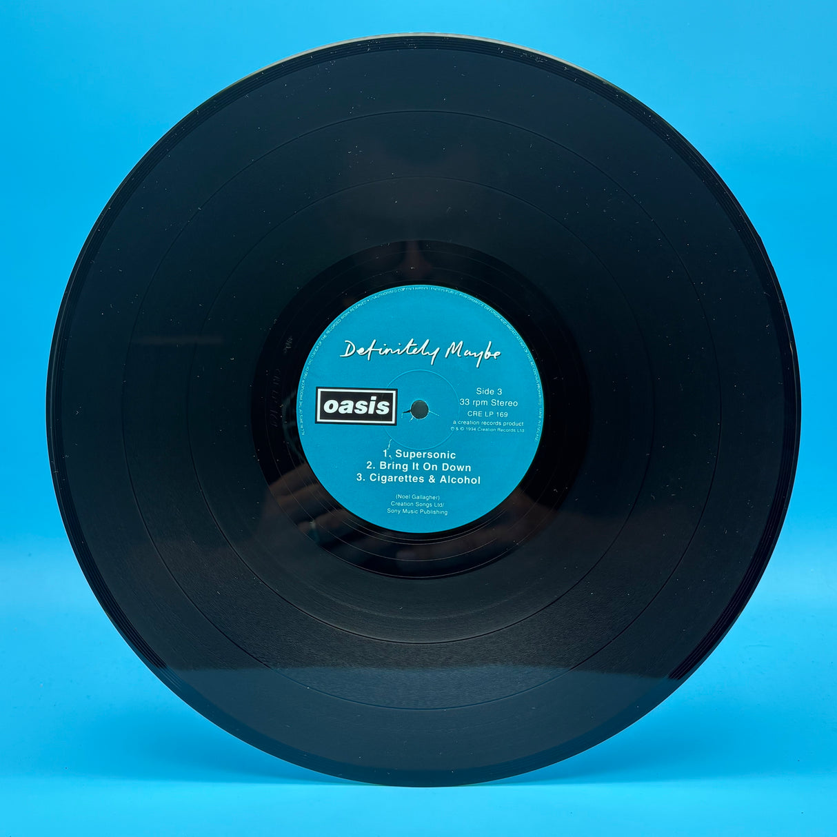 Oasis - Definitely Maybe MPO Pressing Creation Records Vinyl