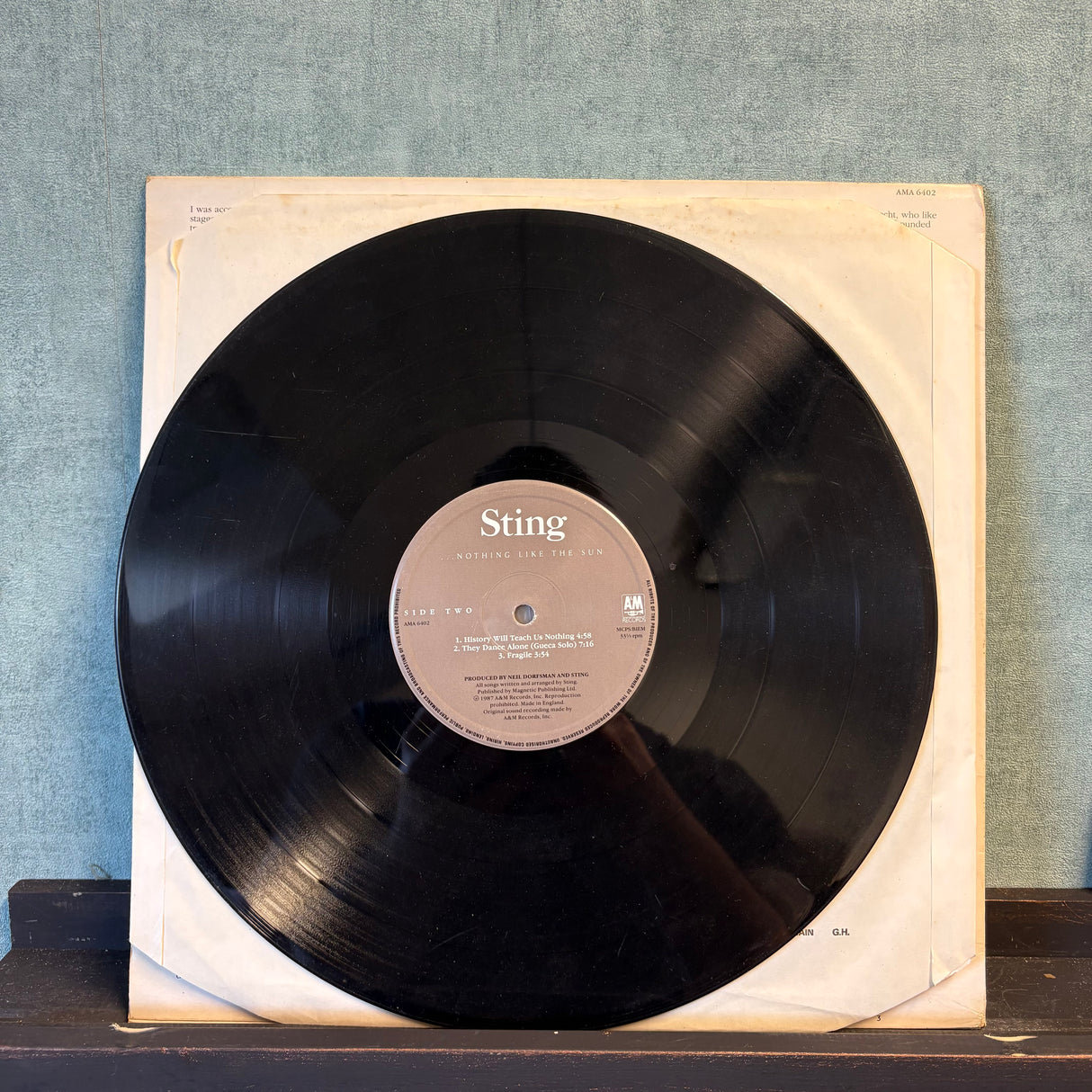 Sting - …Nothing Like The Sun - VINYL