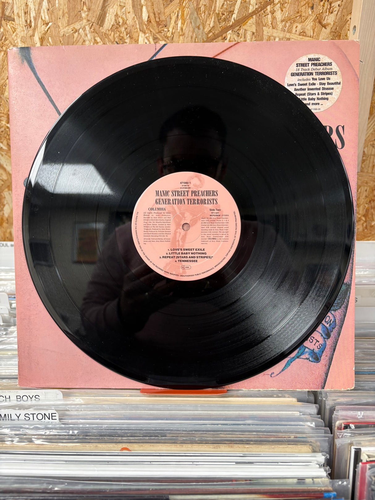 Manic Street Preachers - Generation Terrorist Original 1992 - VINYL