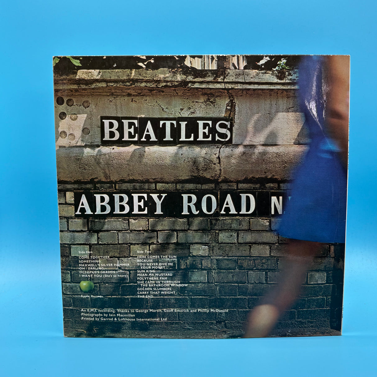 The Beatles - Abbey Road EX w/Her Majesty on Label Vinyl