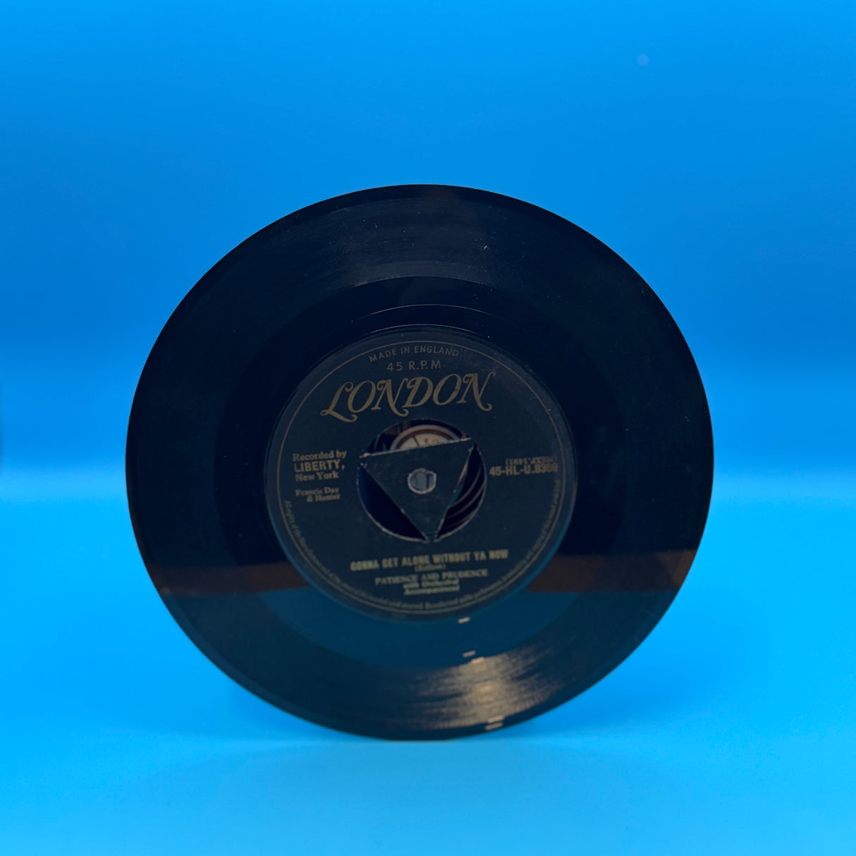 Patience And Prudence - Gonna Get Along Without Ya Now Gold London Label Vinyl
