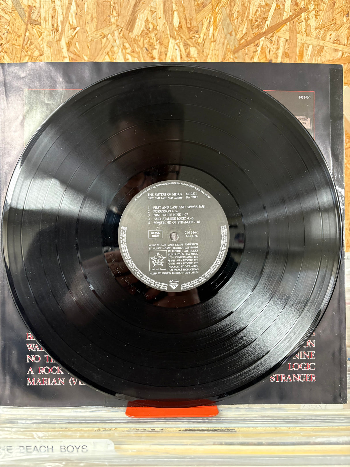 The Sisters of Mercy - First and Last and Always - VINYL