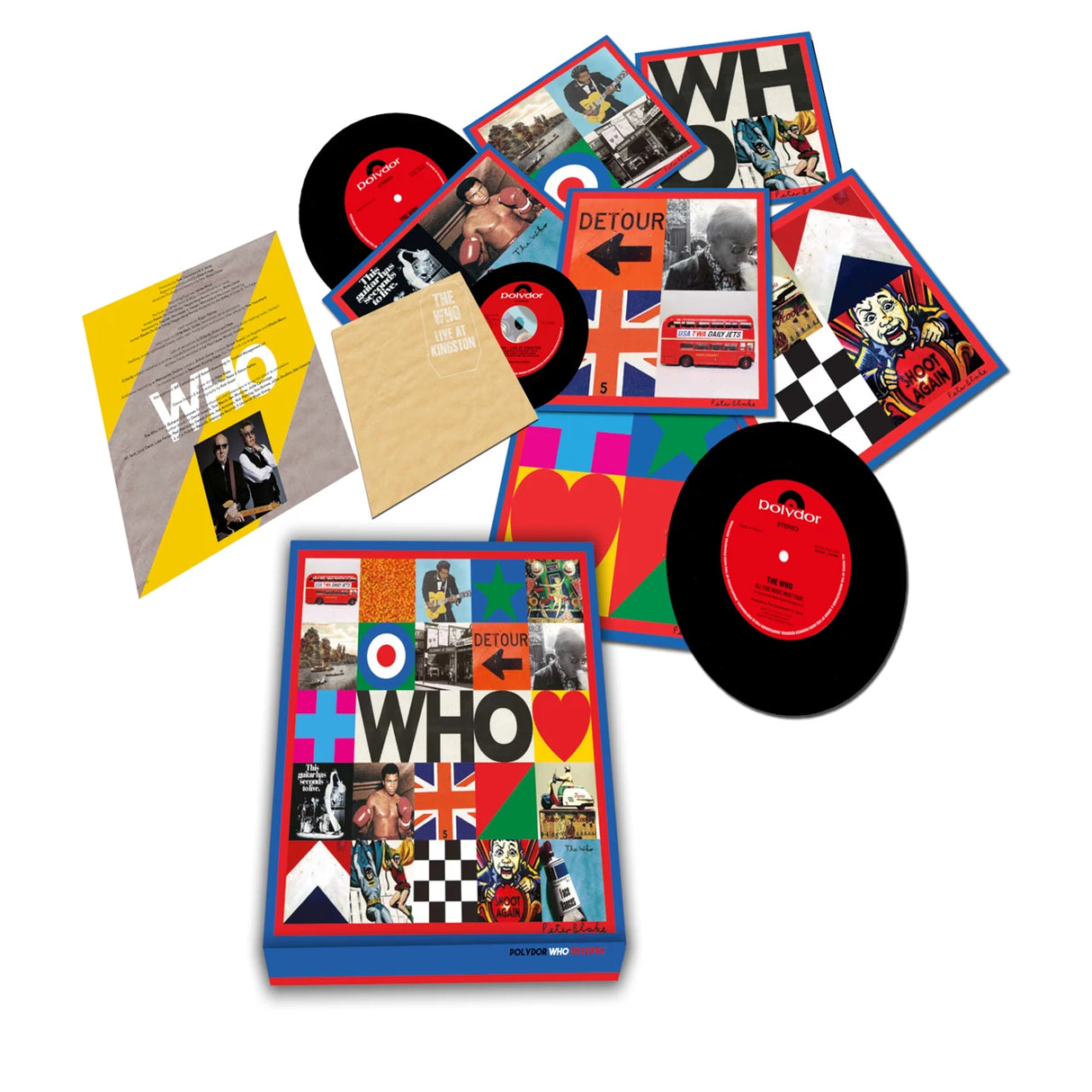 The WHO - Live At Kingston - 7" Singles Box set - VINYL