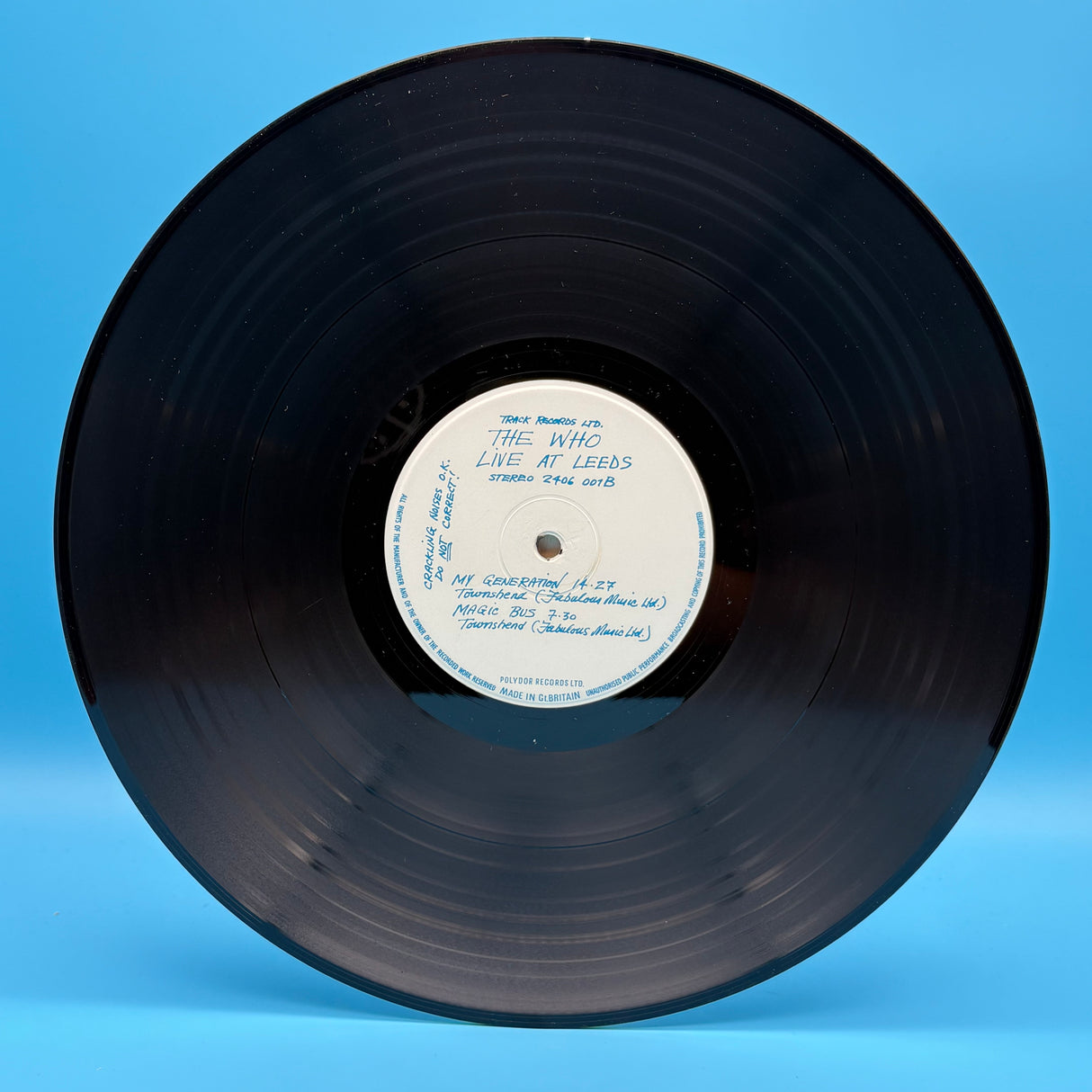 The Who - Live At Leeds Complete Original Vinyl