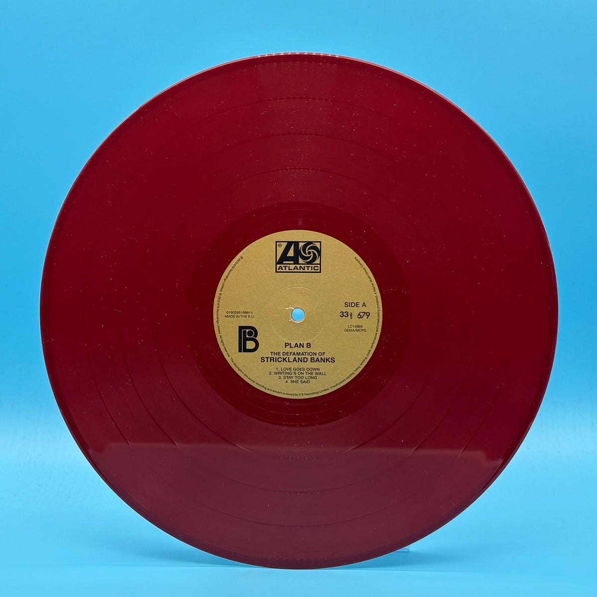 Plan B - The Defamation Of Strickland Banks Red Vinyl