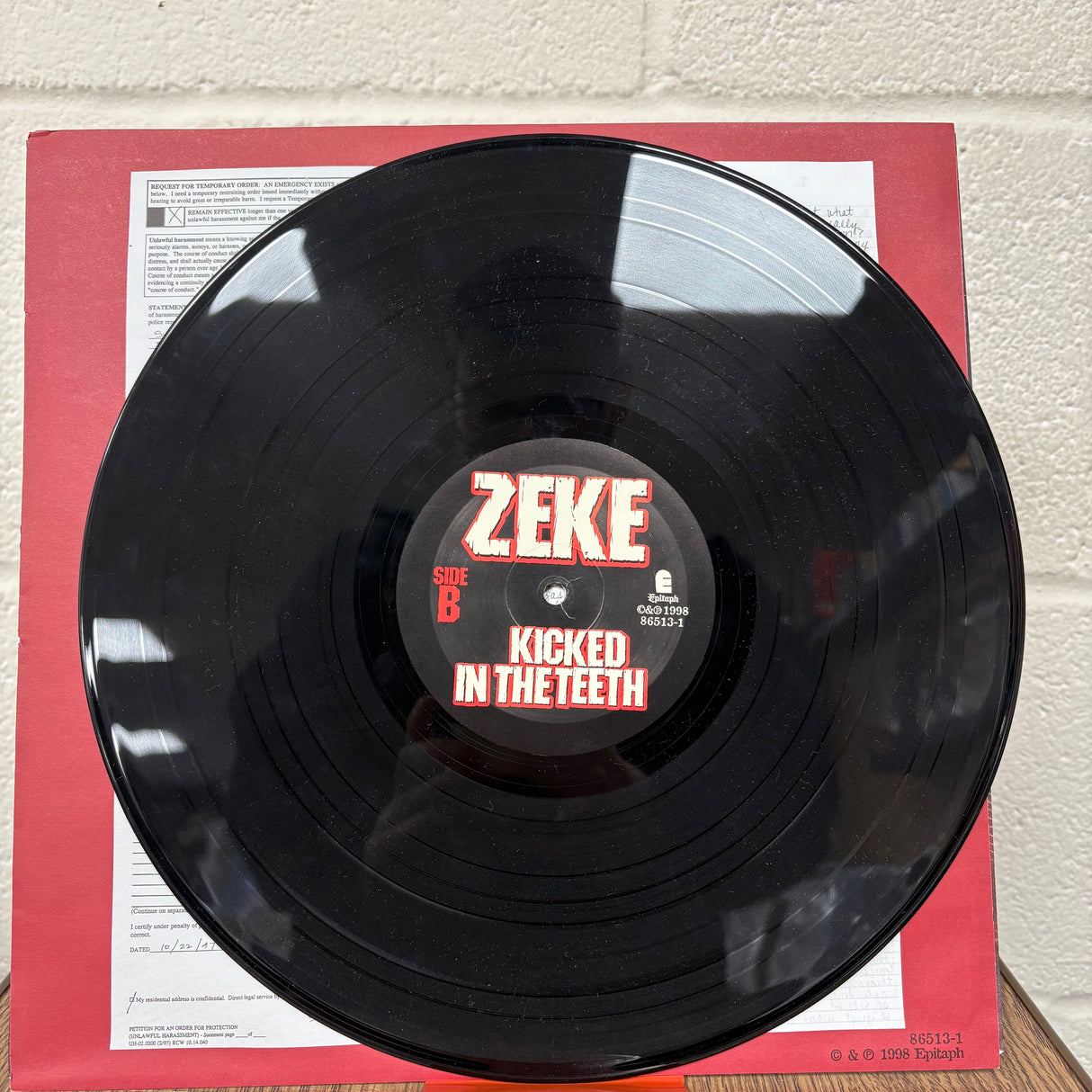 Zeke - Kicked In The Teeth - VINYL