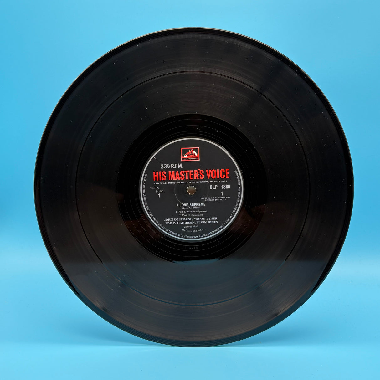 John Coltrane - A Love Supreme UK Original Vinyl