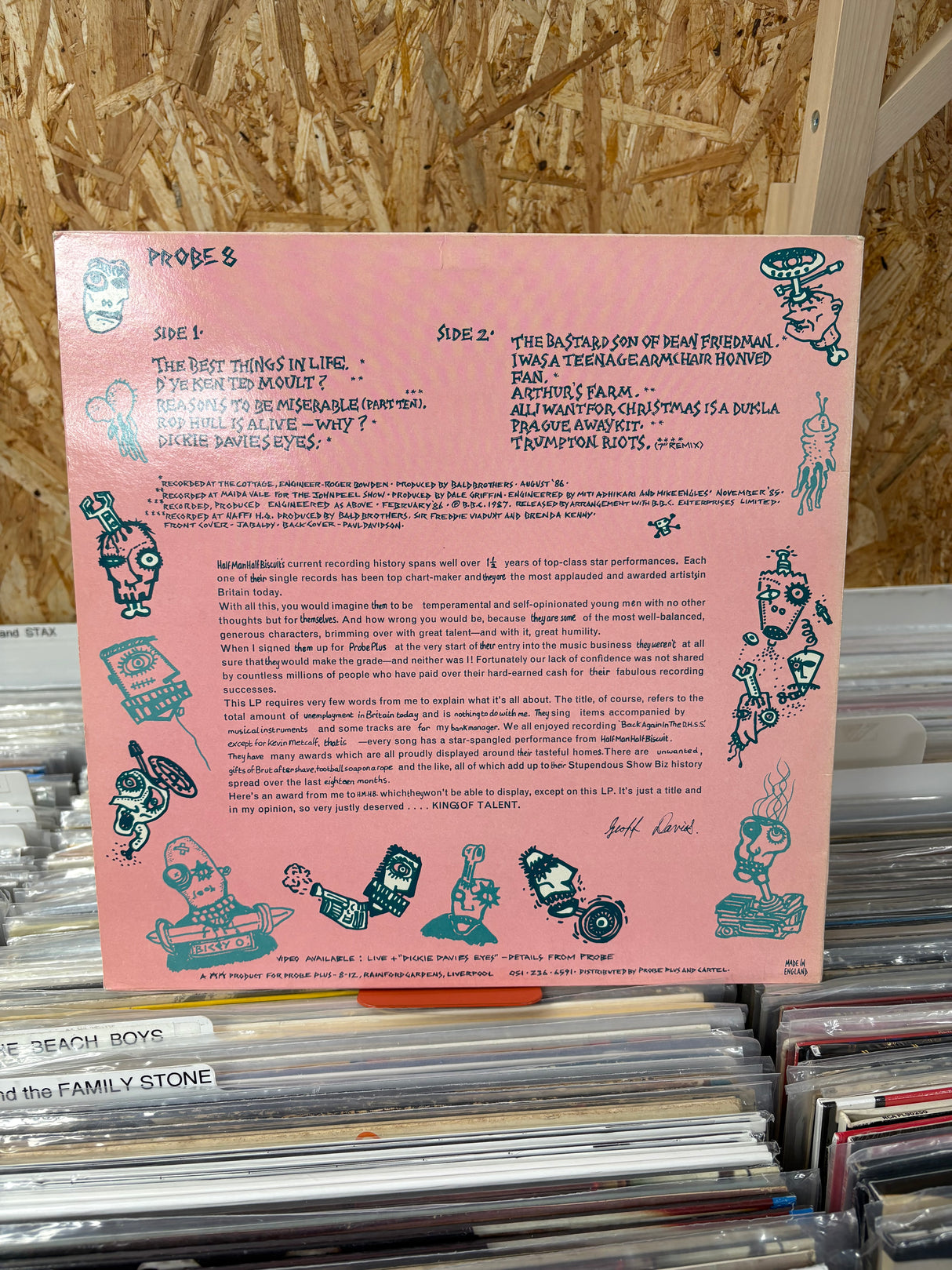 Half Man Half Biscuit - Back AGAIN in the D.H.S.S - VINYL