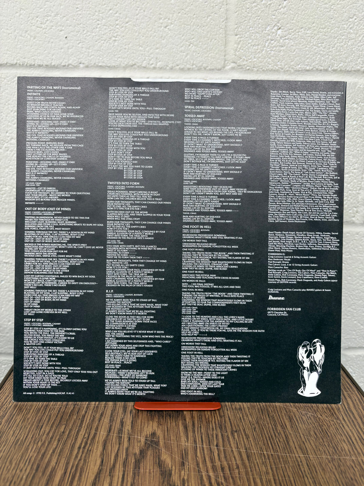 Forbidden - Twisted Into Form - VINYL