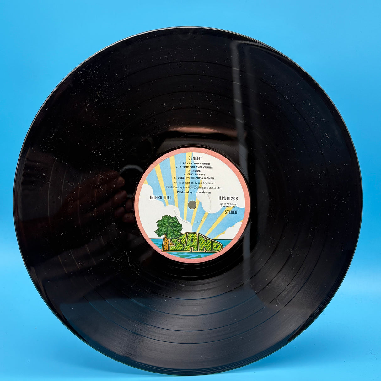 Jethro Tull - Benefit Island Records Vinyl