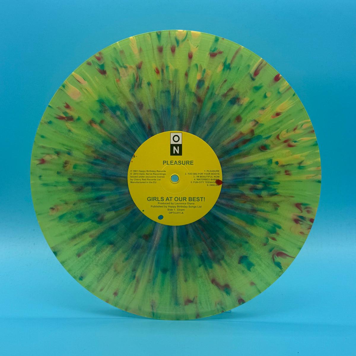 Girls At Our Best - Pleasure Complete Numbered Splatter Vinyl