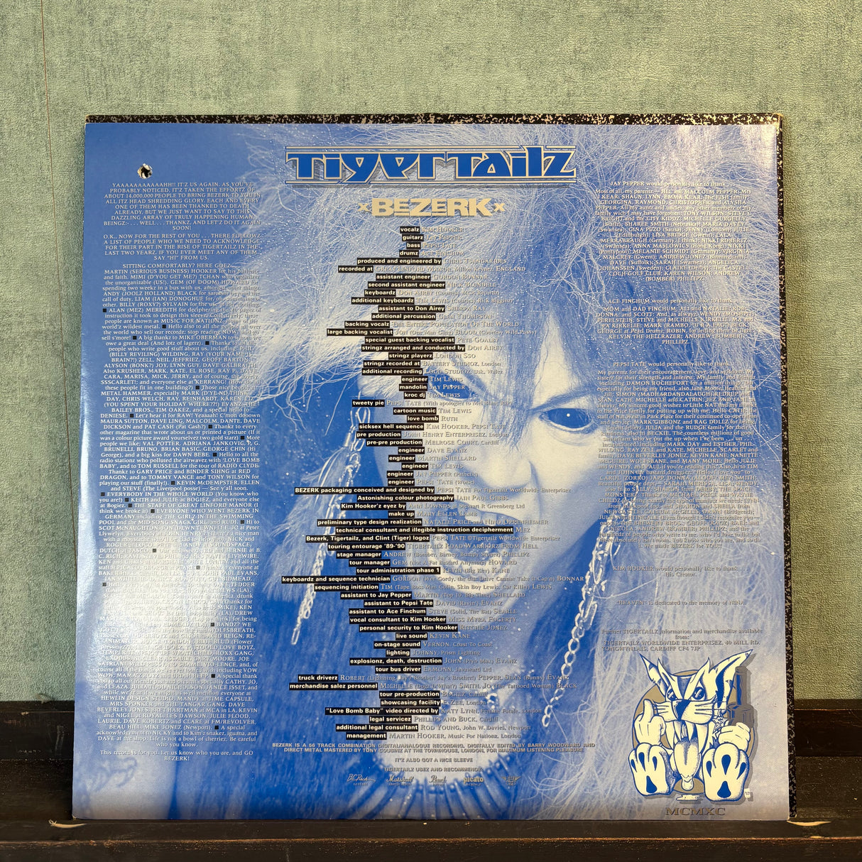 Tigertailz - Bezerk - VINYL