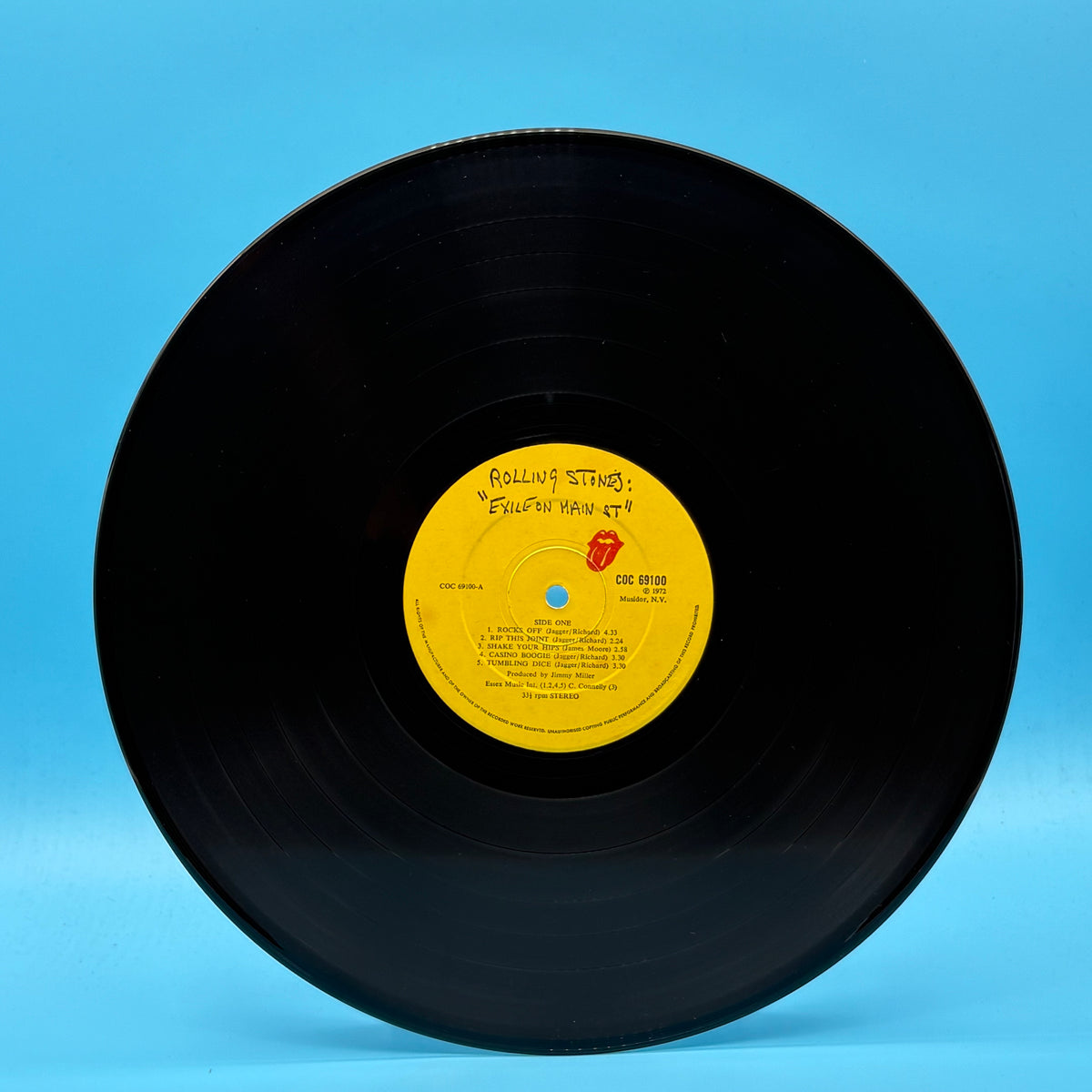 The Rolling Stones - Exile On Main St. Original UK With Complete Postcards The Rolling Stones - Exile On Main St. Original UK Vinyl With Complete Postcards