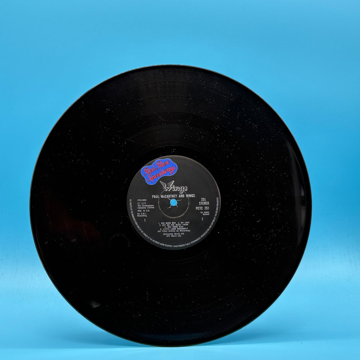 Wings - Red Rose Speedway Vinyl