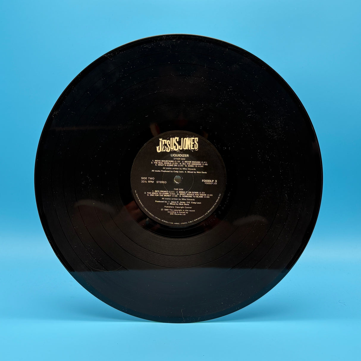 Jesus Jones - Liquidizer Vinyl
