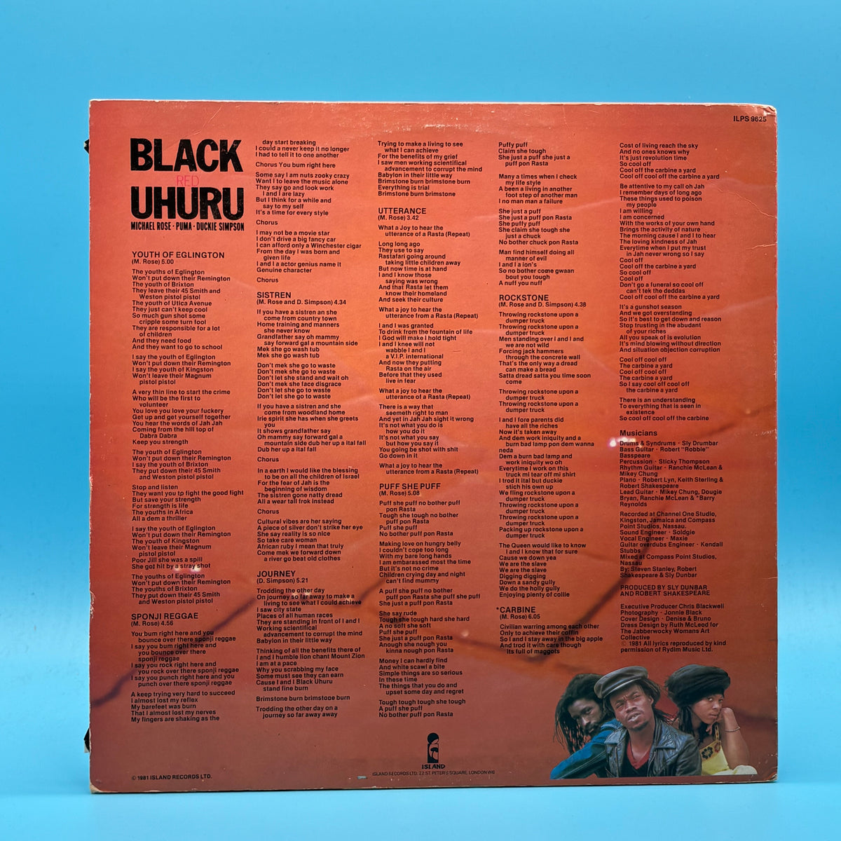 Black Uhuru - Red Vinyl