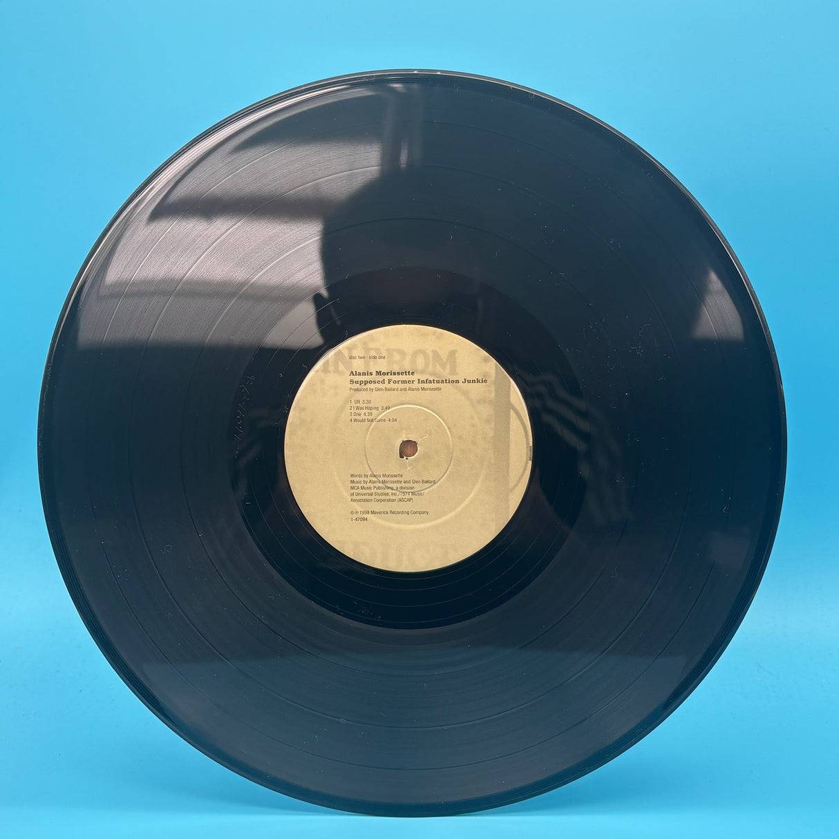 Alanis Morissette - Supposed Former Infatuation Junkie Original Vinyl