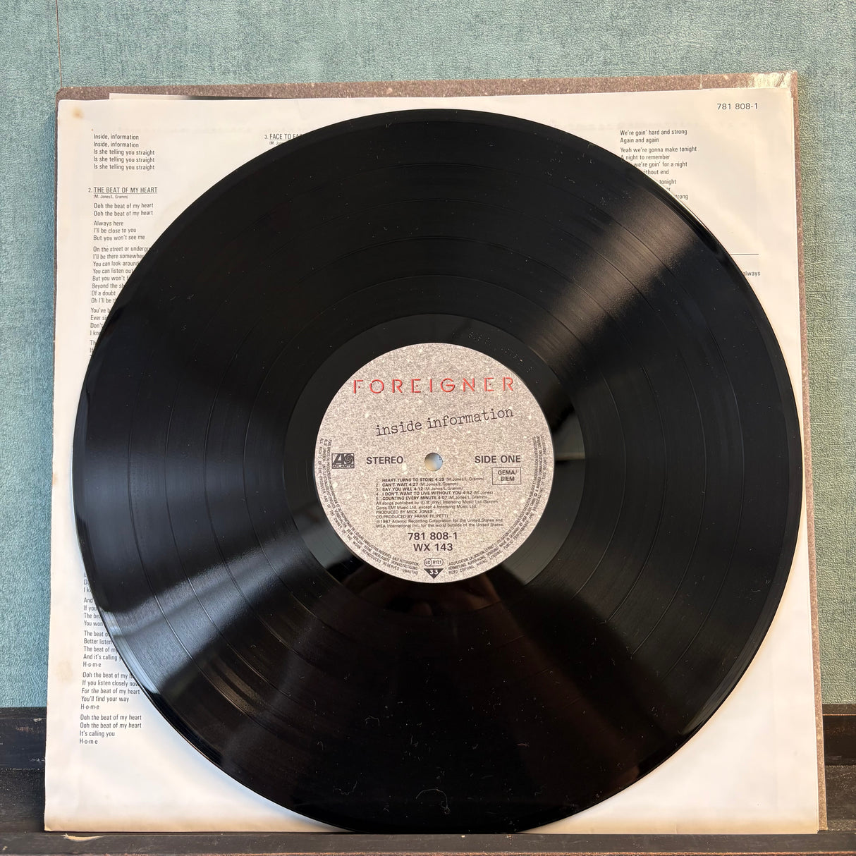 Foreigner - Inside Information - VINYL