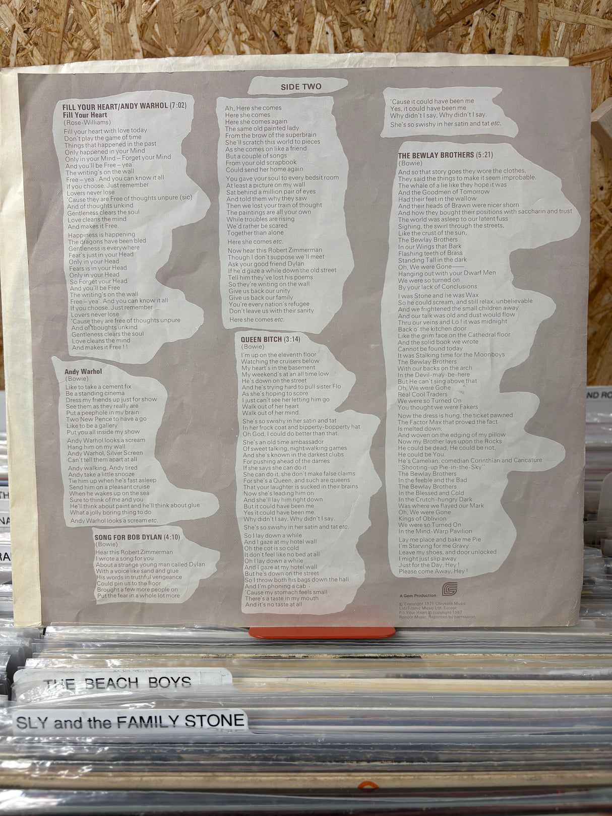 David Bowie - Hunky Dory - VINYL