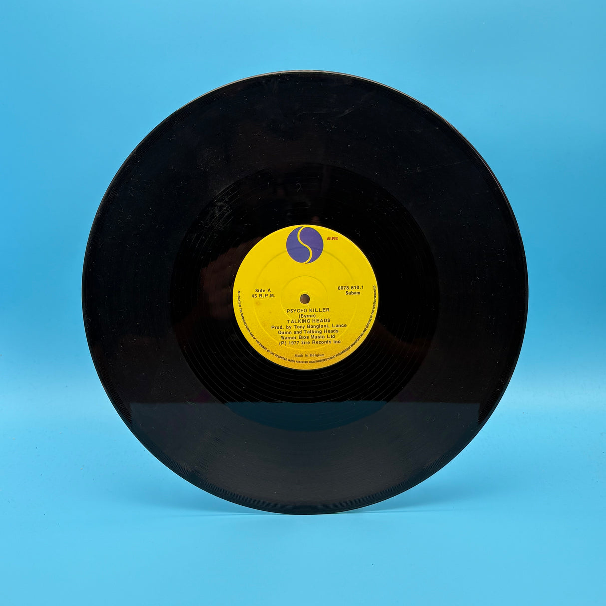 Talking Heads - Psycho Killer 12" Single Vinyl