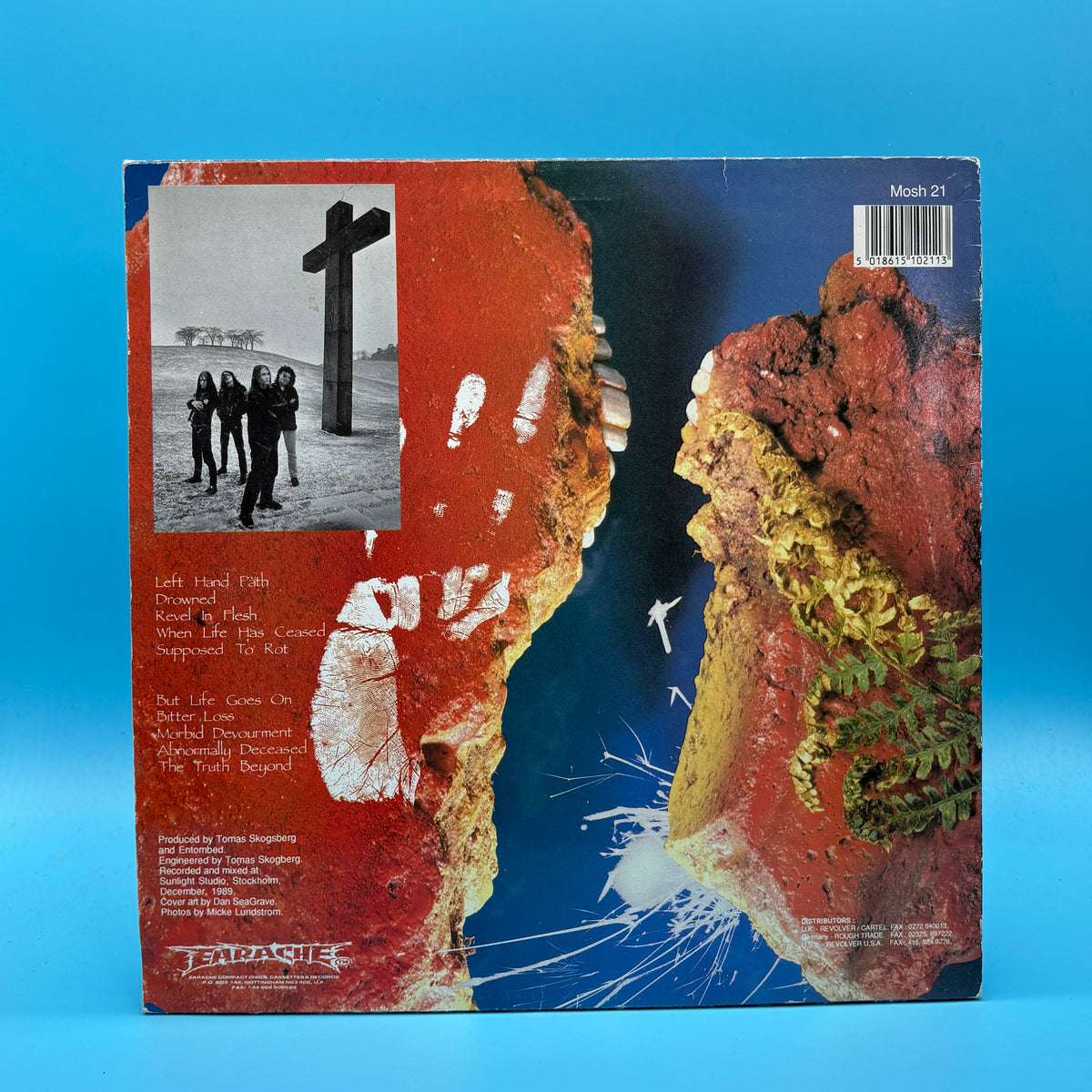 Entombed - Left Hand Path Original 1990 Vinyl