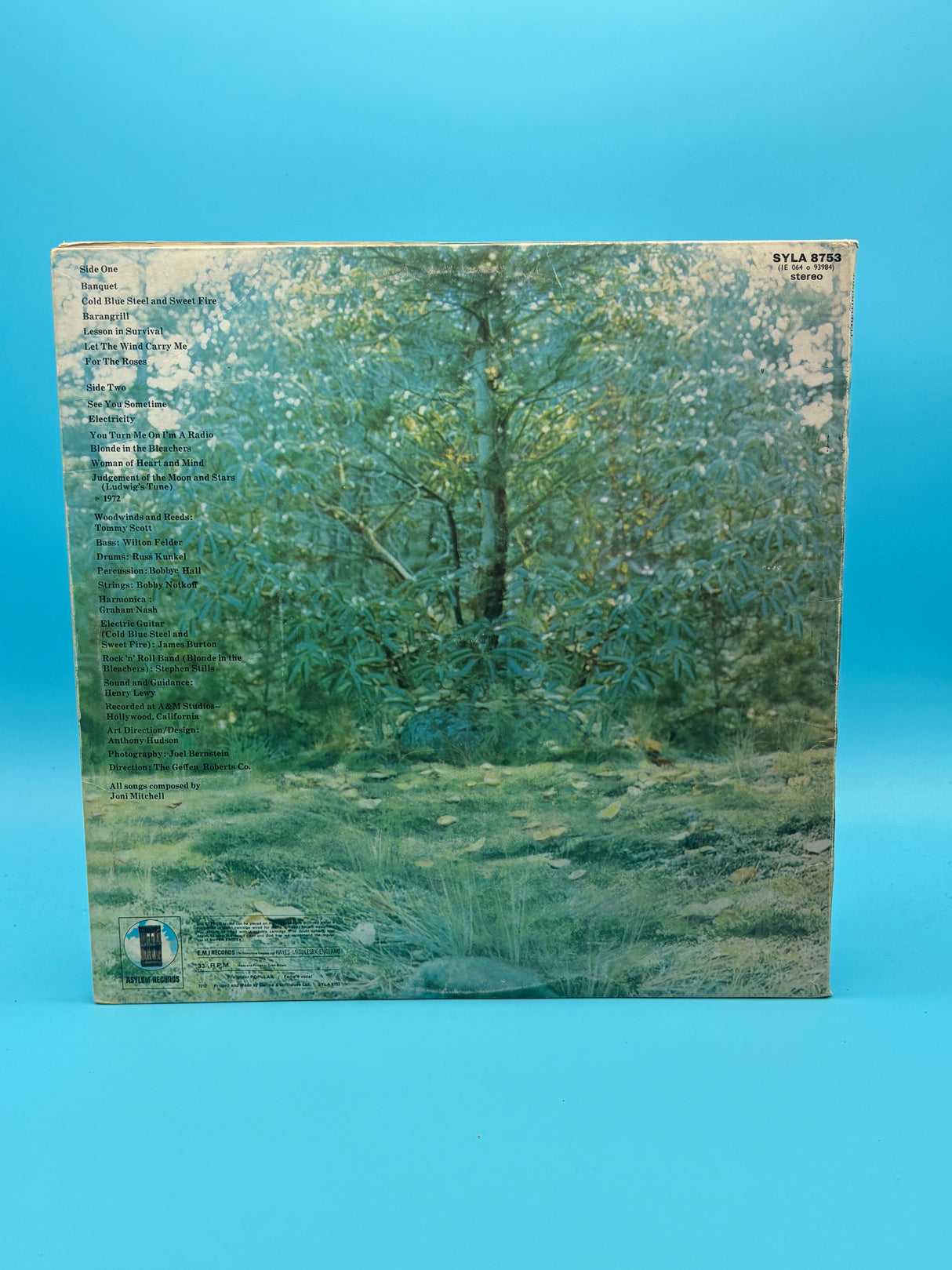 Joni Mitchell - For The Roses Vinyl