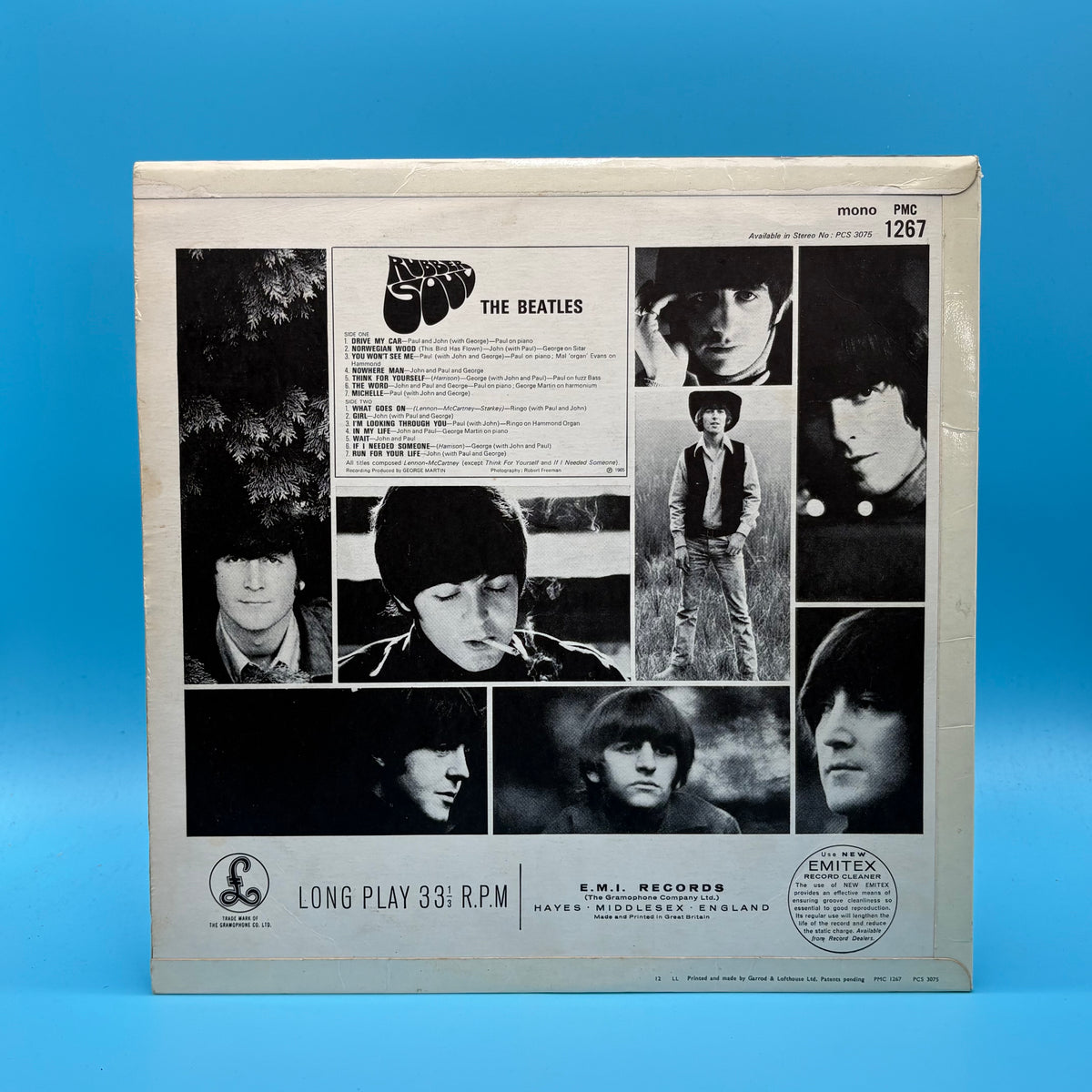 The Beatles - Rubber Soul -5 Hazel Yarwood Mix EX Vinyl