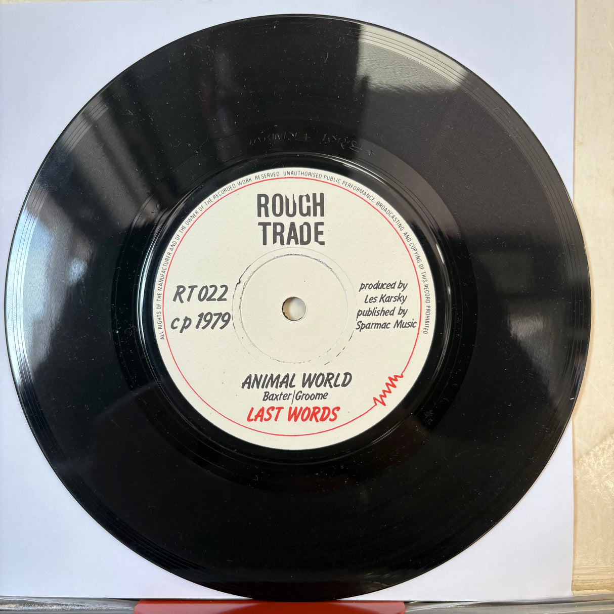 Animal World - The Last Words Vinyl