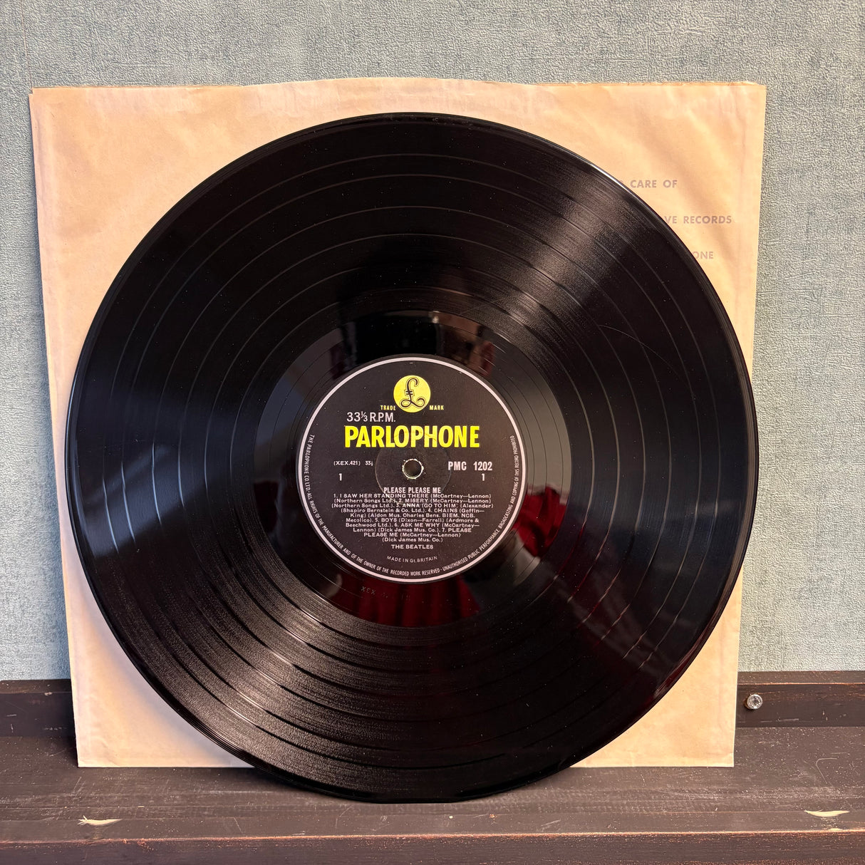 The Beatles - Please Please Me - 3rd Press Mono - Small 33 1/3 - VINYL