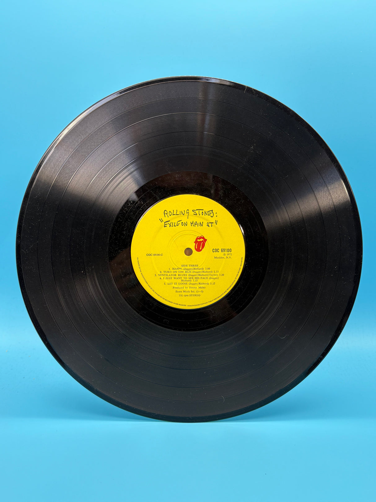 The Rolling Stones - Exile On Main Street Complete With 12 Postcards Vinyl