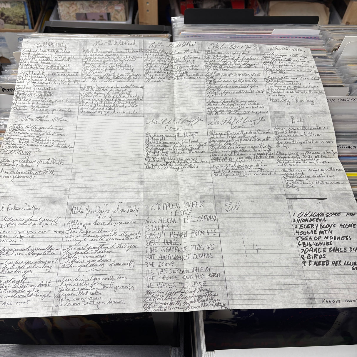 Neil Young - After The Gold Rush - WITH The Poster - VINYL