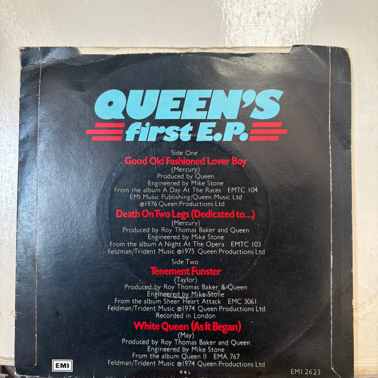 Queen - First EP vinyl