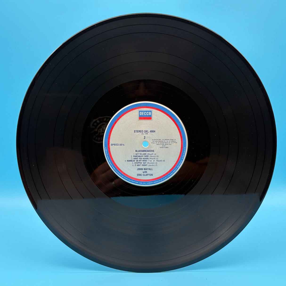John Mayall And The Bluebreakers with Eric Clapton - Vinyl