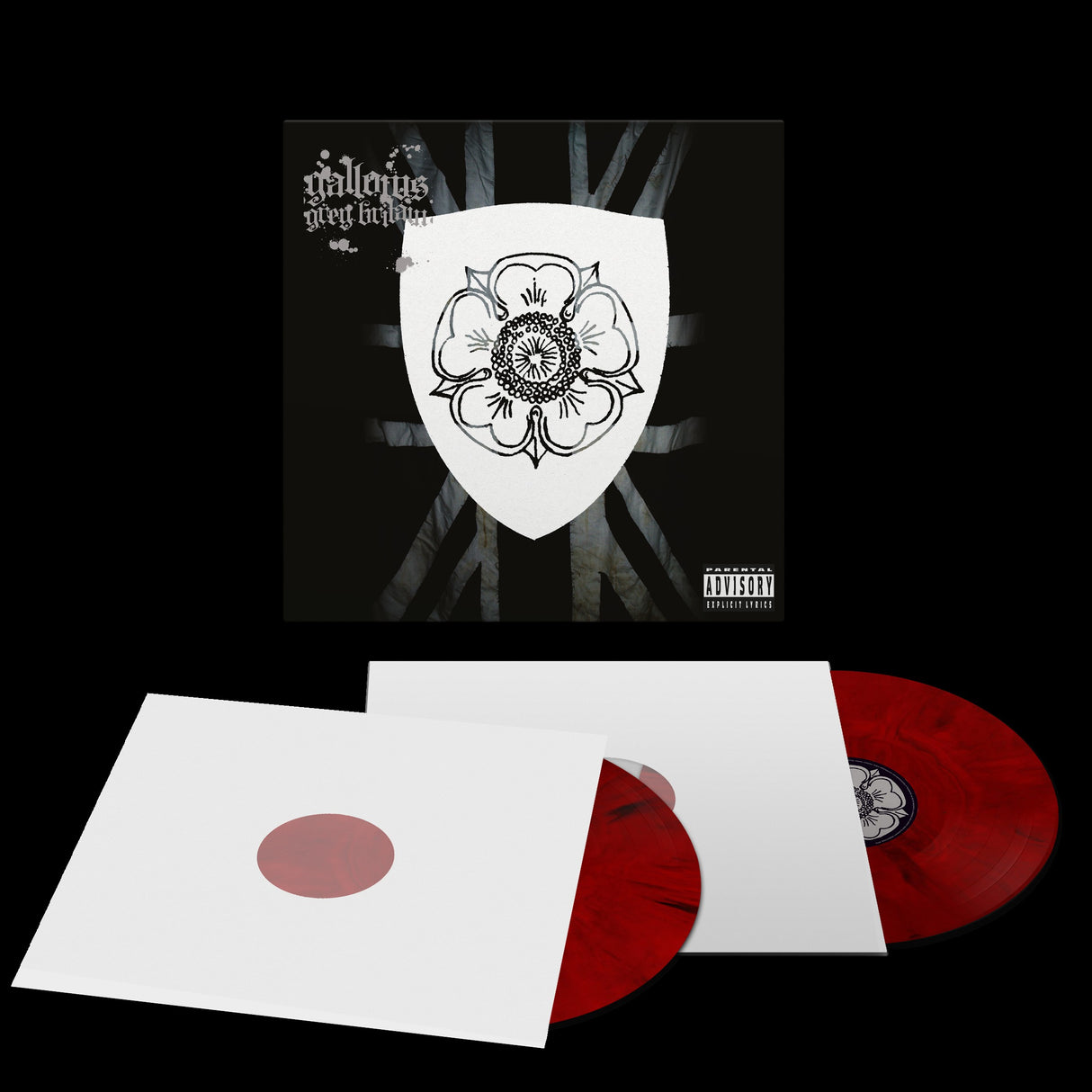 Gallows - Grey Britain Red/Black Vinyl