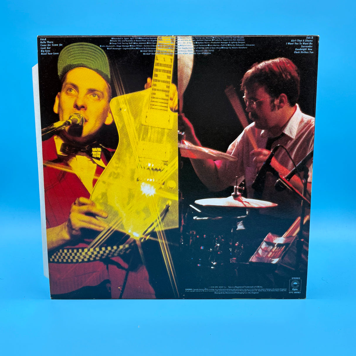 Cheap Trick At The Budokah Yellow Vinyl