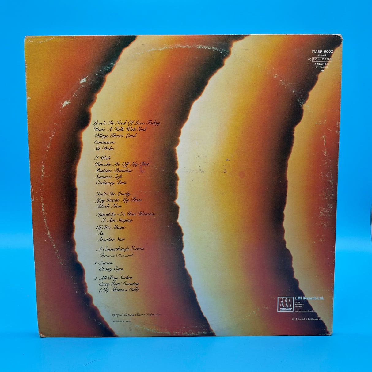 Stevie Wonder - Songs In The Key Of Life Complete Vinyl