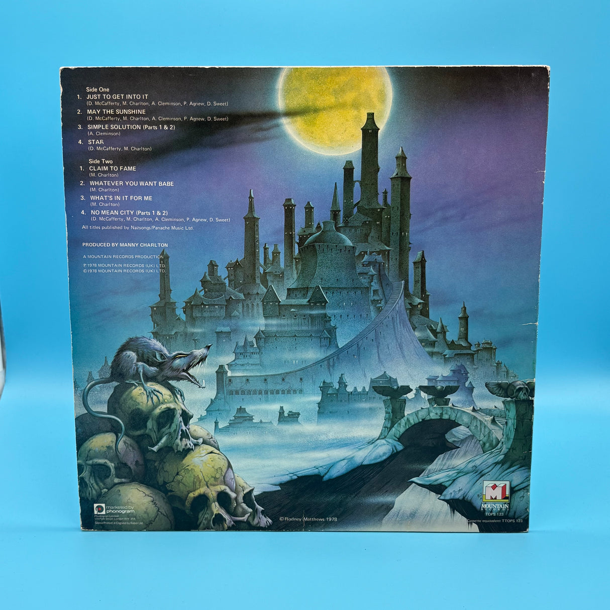 Nazareth - No Mean City Vinyl