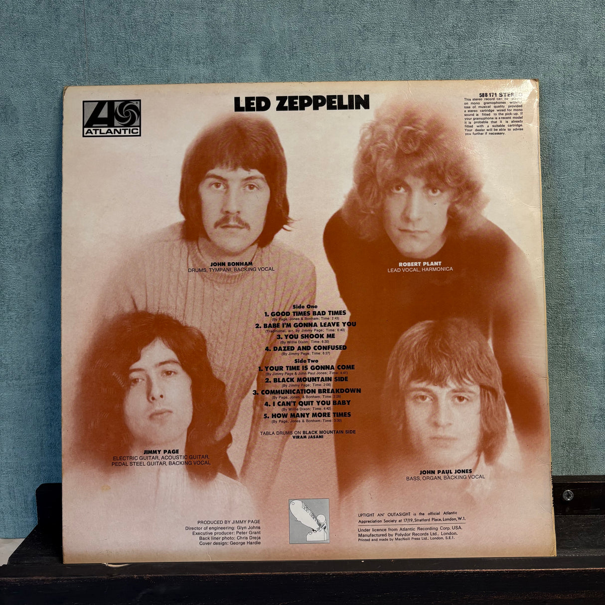 Led Zeppelin - 1 - Plum Atlantic - VINYL
