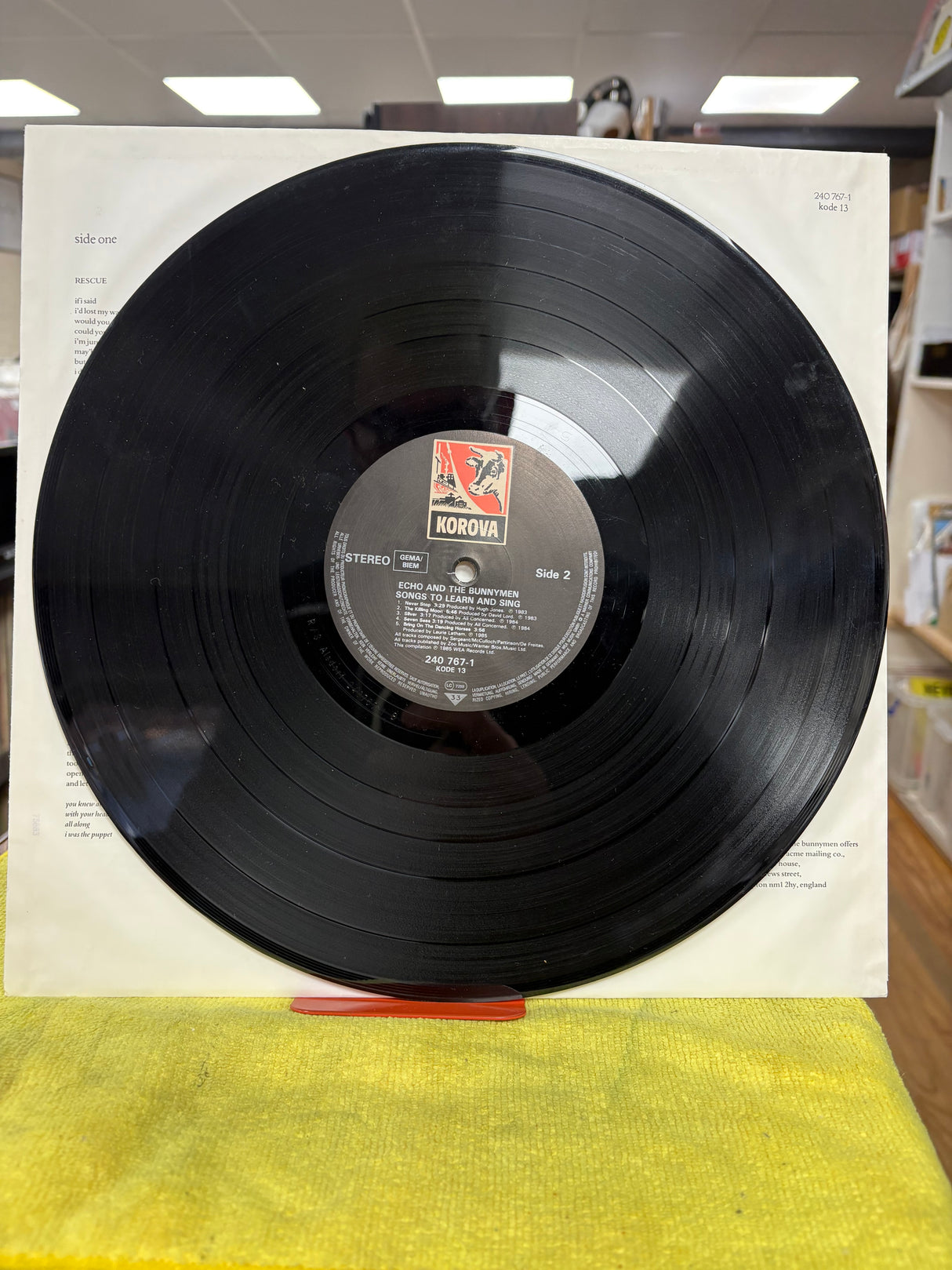 Echo & The Bunnymen - Songs To Learn & Sing - VINYL