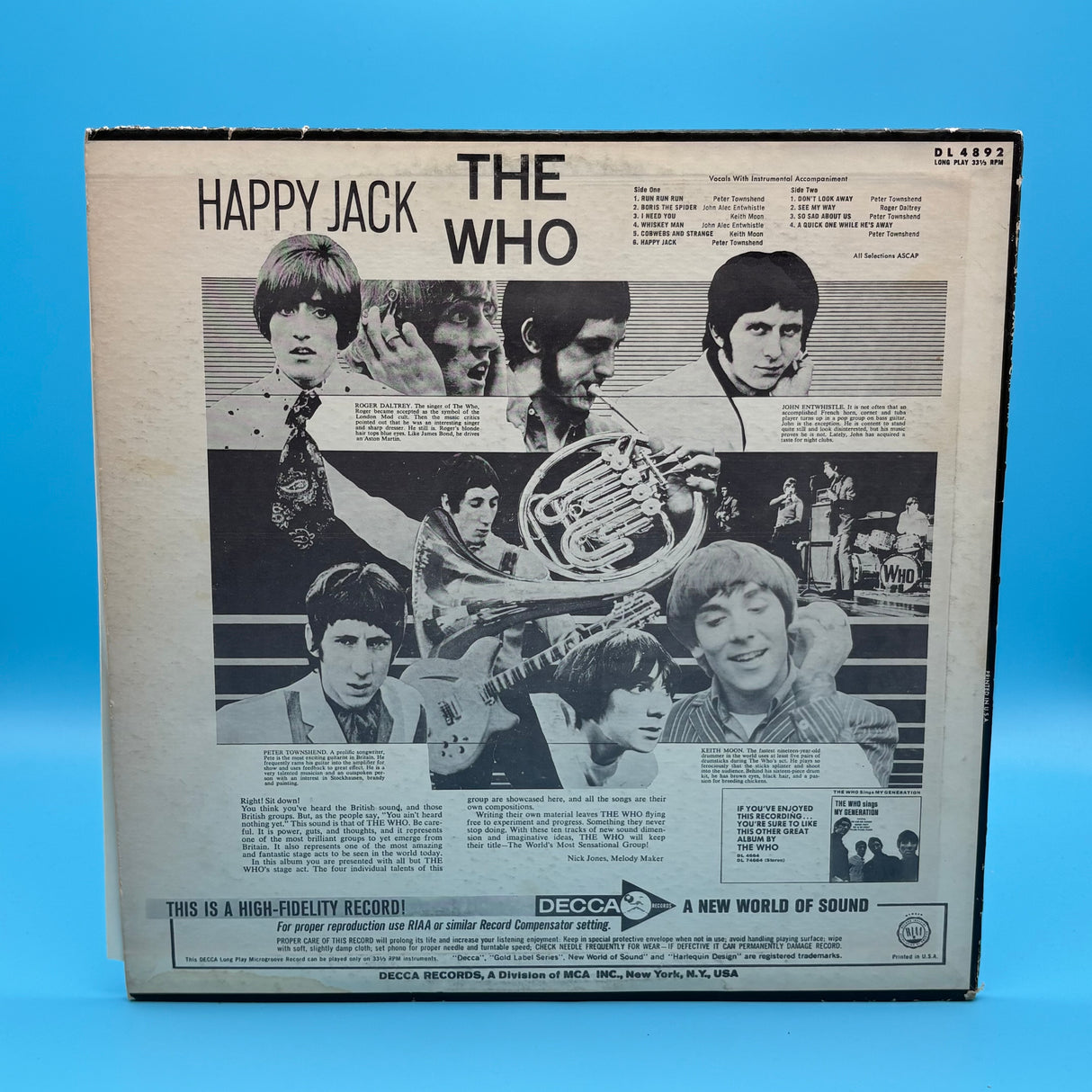 The Who - Happy Jack Vinyl