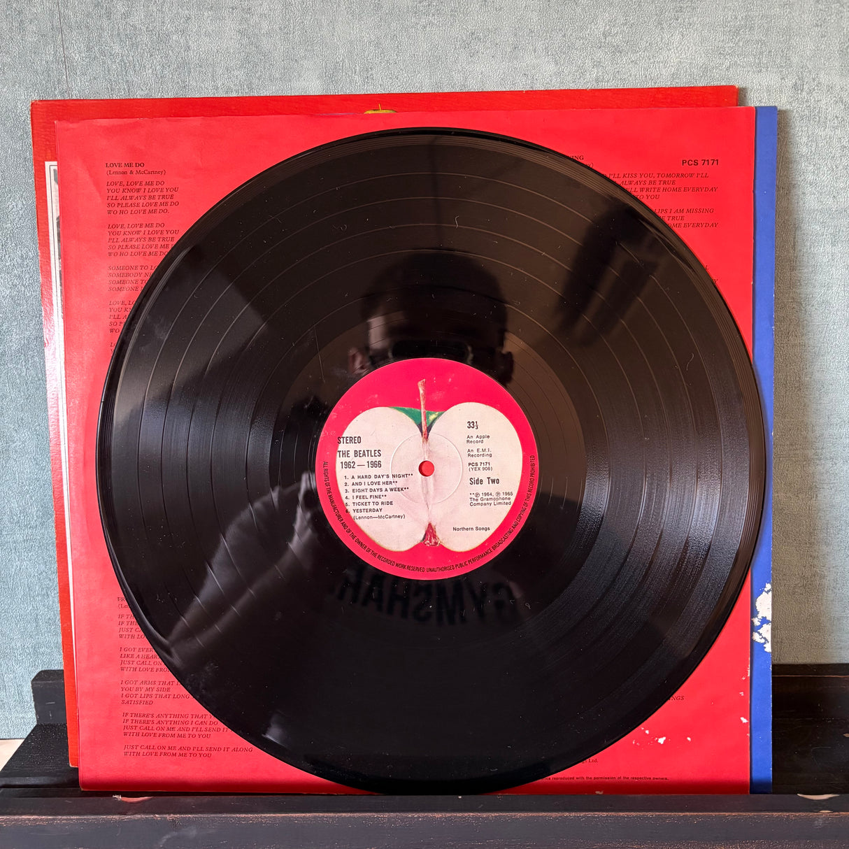 The Beatles - 1962-1966 - Red Album - Blue Inner Misprint - VINYL