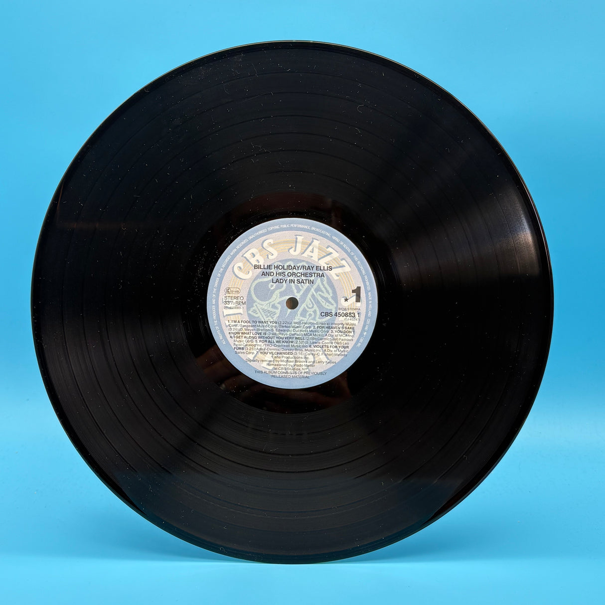 Billie Holiday - Lady In Satin Vinyl
