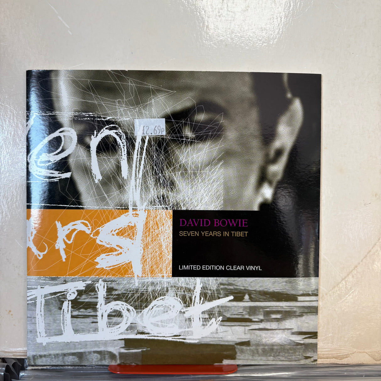 David Bowie - Seven Years In Tibet Clear Single Vinyl