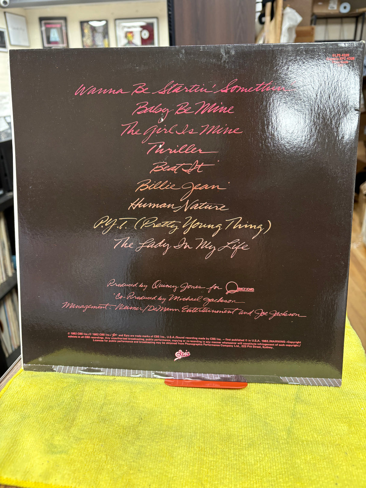 Michael Jackson - Thriller - Original Australian Press - VINYL