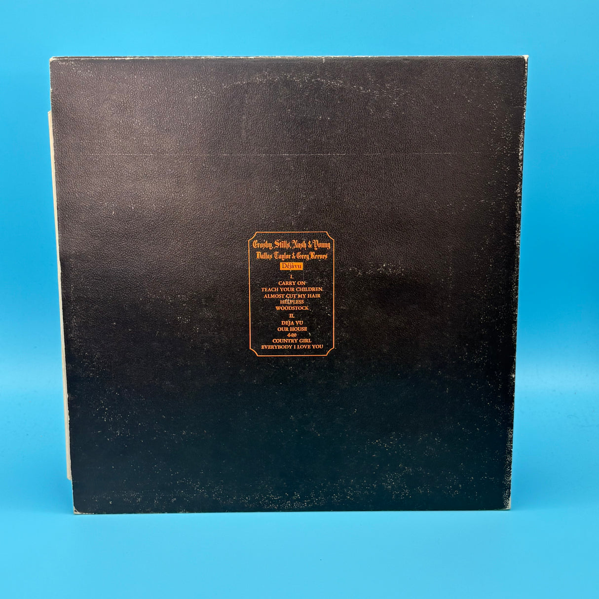 Crosby, Stills, Nash & Young - Deja Vu Original Textured Sleeve Vinyl